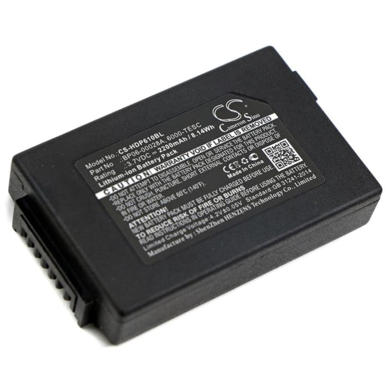 Premium Battery for Dolphin, 6100, 6110, Handheld, Dolphin 6100 3.7V, 2200mAh - 8.14Wh