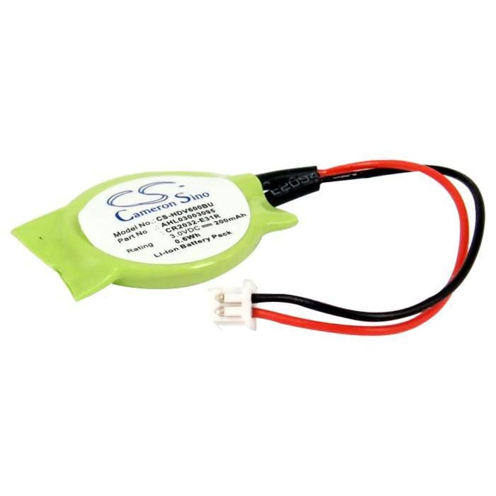 Premium Battery for Compaq Presario V6100, Presario V6400, Presario V6000 3.0V, 200mAh - 0.60Wh
