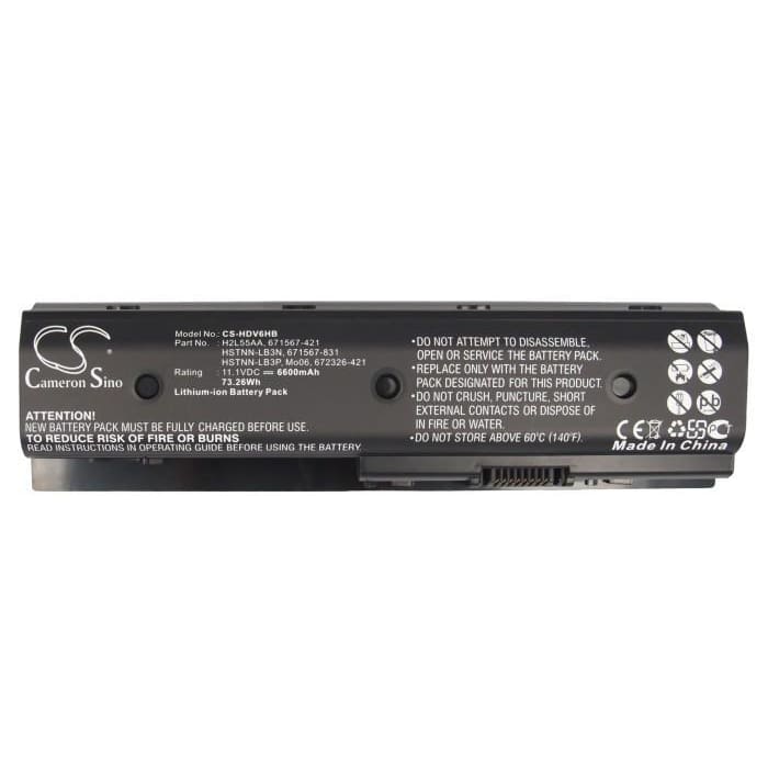 New Premium Notebook/Laptop Battery Replacements CS-HDV6HB