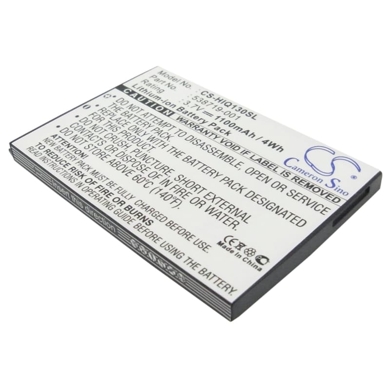 Battery for HP K3, iPAQ K3, Glisten K3 3.7V 1100mAh