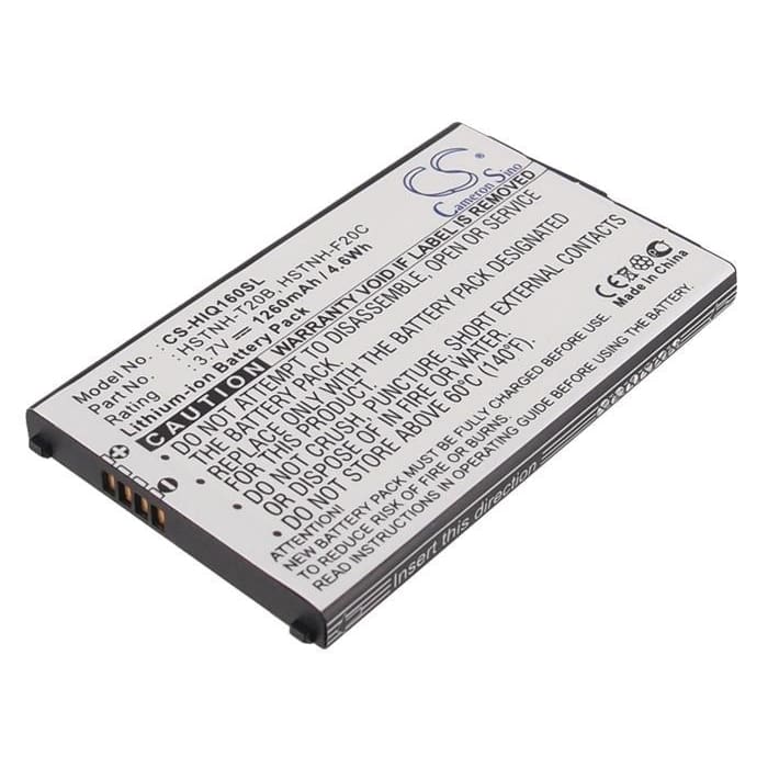Battery for HP Silver, iPAQ 530, iPAQ Voice Messenger 3.7V 1260mAh