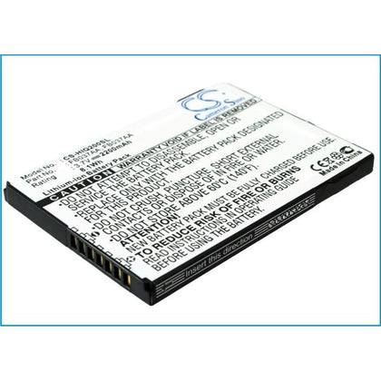 Premium Battery for Hp Ipaq 200, Ipaq 210, Ipaq 211 3.7V, 2200mAh - 8.14Wh
