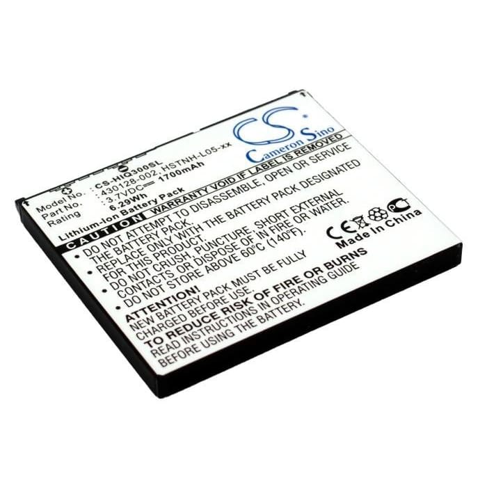 New Premium PDA/Pocket PC Battery Replacements CS-HIQ300SL