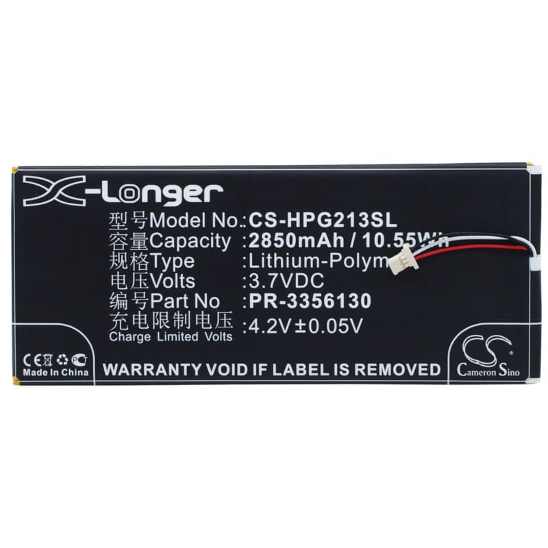New Premium Tablet Battery Replacements CS-HPG213SL