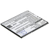 New Premium Tablet Battery Replacements CS-HPT630SL