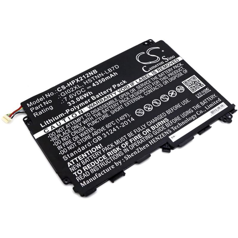 New Premium Notebook/Laptop Battery Replacements CS-HPX212NB