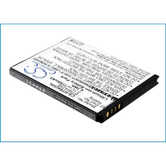 Battery for HTC Magni, Verizon ADR6425 3.7V 1150mAh