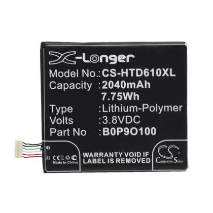 New Premium Mobile/SmartPhone Battery Replacements CS-HTD610XL