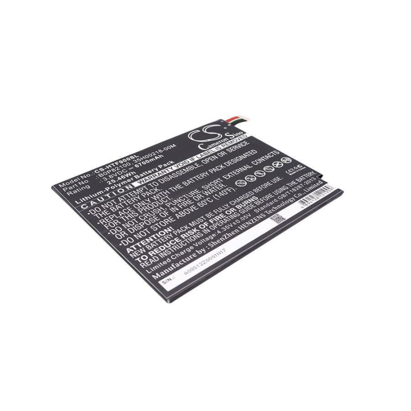 New Premium Tablet Battery Replacements CS-HTF900SL