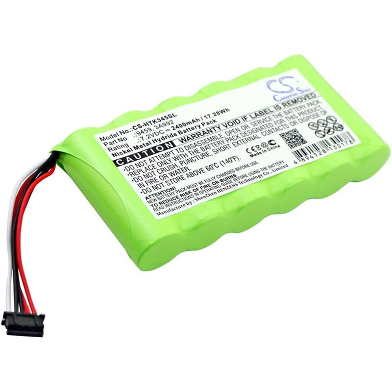 Premium Battery for Hioki, 3196, 3197, 3455 7.2V, 2400mAh - 17.28Wh