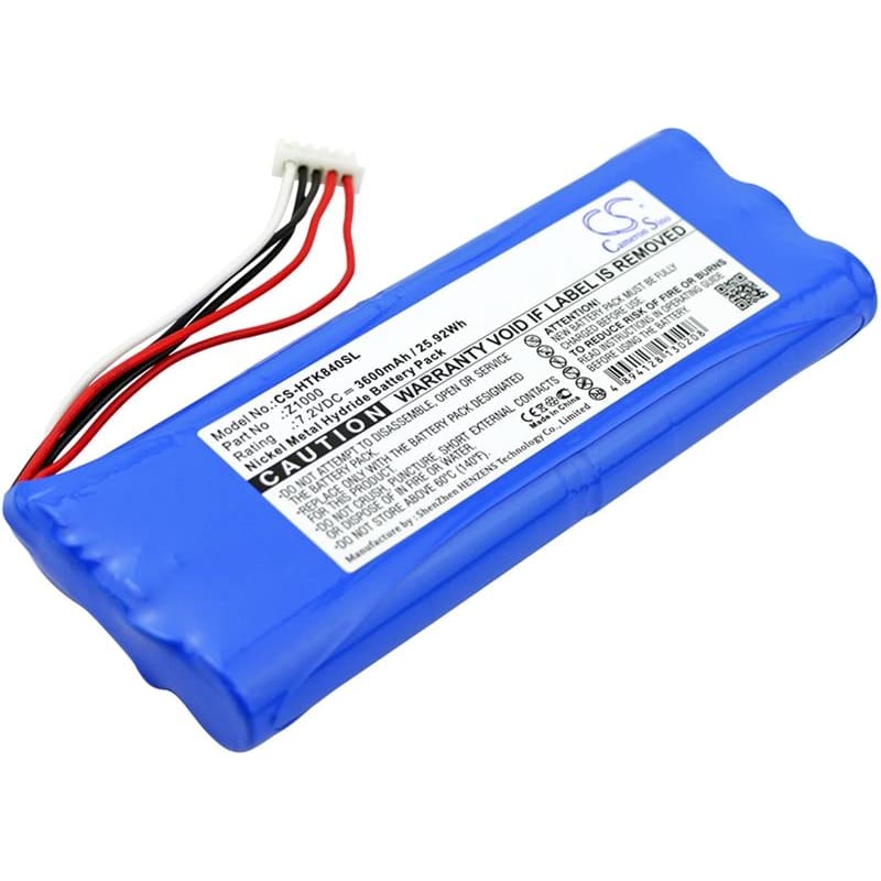 Premium Battery for Hioki, Lr8400, Mr8880-20 7.2V, 3600mAh - 25.92Wh