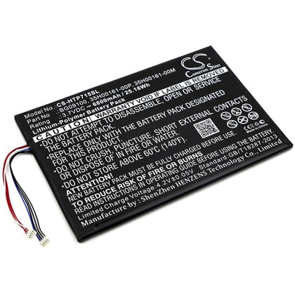 New Premium Tablet Battery Replacements CS-HTP715SL