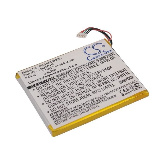 Premium Battery for Huawei E5776, E5776s, E5776s Lte 3.7V, 2600mAh - 9.62Wh