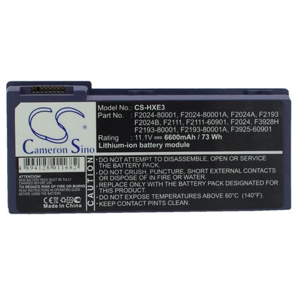 New Premium Notebook/Laptop Battery Replacements CS-HXE3