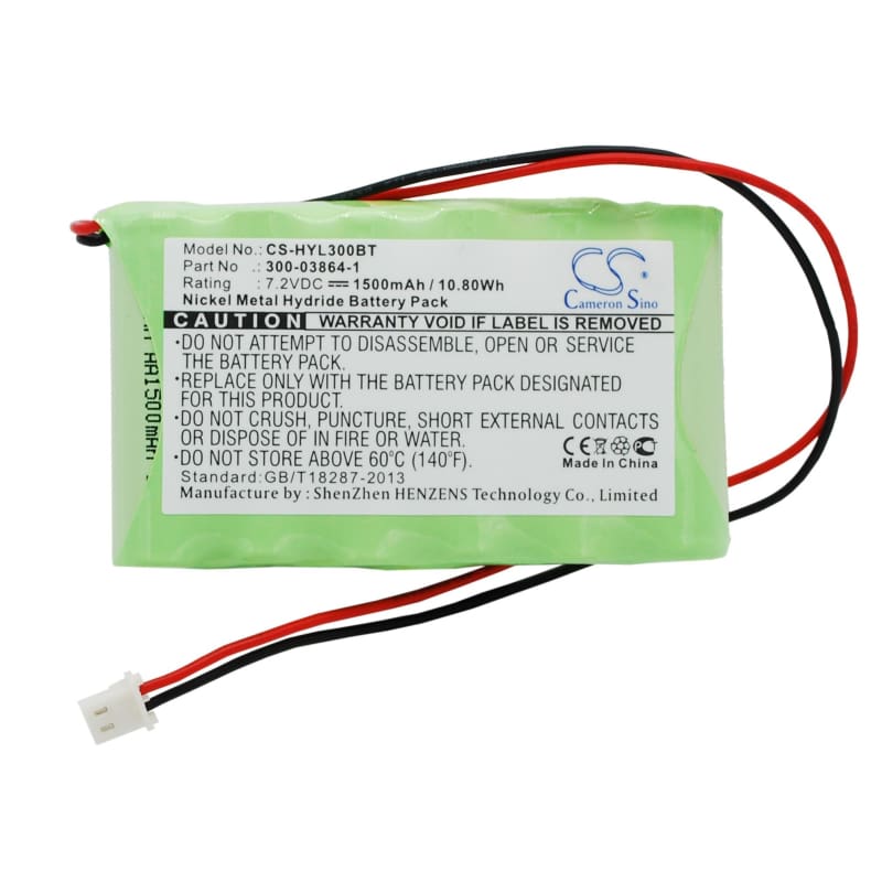 Premium Battery for Honeywell WALYNX-RCHB-SC, Lynx L3000, Lynx L5000, Lynx L5100 7.2V, 10.80Wh - 1500mAh