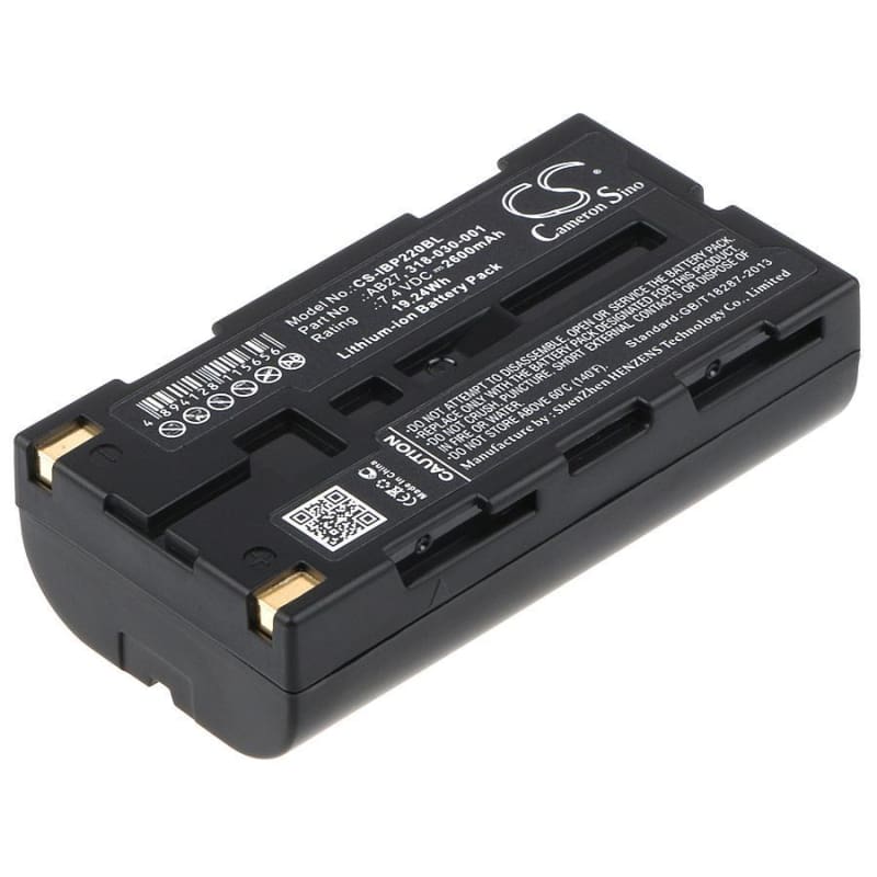 Premium Battery for Intermec Pb2, Pb3 7.4V, 2600mAh - 19.24Wh
