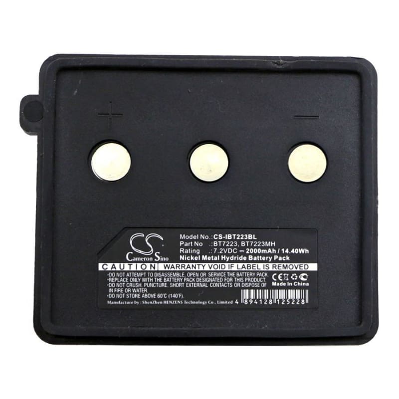 Premium Battery for Itowa Compact, Combi, Beton 7.2V, 2000mAh - 14.40Wh