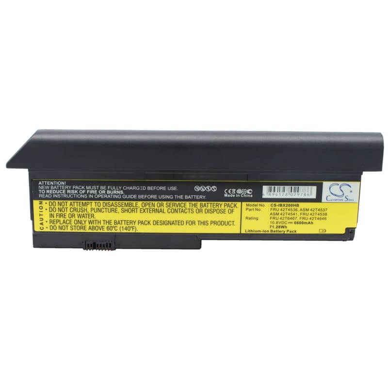 New Premium Notebook/Laptop Battery Replacements CS-IBX200HB