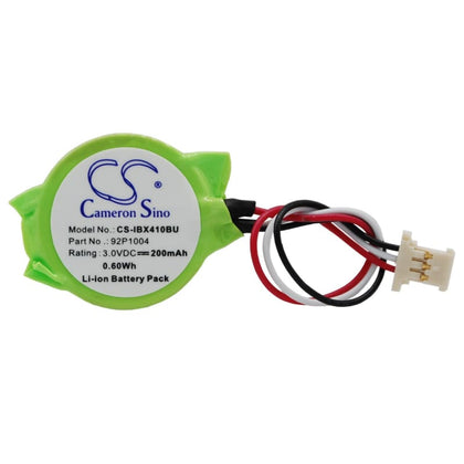 Premium Battery for Lenovo Thinkpad X40, Thinkpad X41, Thinkpad X41 Tablet 1866 3.0V, 200mAh - 0.60Wh