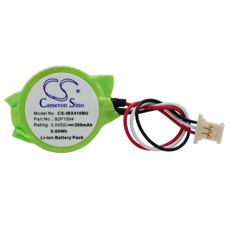Premium Battery for Lenovo Thinkpad X40, Thinkpad X41, Thinkpad X41 Tablet 1866 3.0V, 200mAh - 0.60Wh