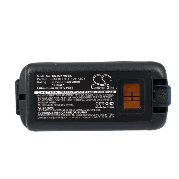 Premium Battery for Intermec Ck70, Ck71 3.7V, 5200mAh - 19.24Wh