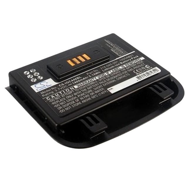 Premium Battery for Intermec Gc4460, Cs40 3.7V, 1400mAh - 5.18Wh