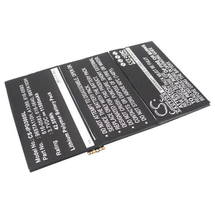 Premium Battery for Apple Ipad 3, Ipad 4, Md510ll/a 3.7V, 11500mAh - 42.55Wh