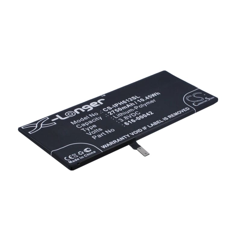 Battery for Apple A1634, A1687, A1690 3.8V 2750mAh