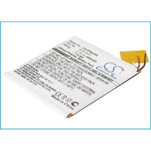 Premium Battery for Apple Ipod Nano 3rd 4gb, Ipod Nano 3rd 8gb, Ipod Nano G3 4gb 3.7V, 450mAh - 1.67Wh