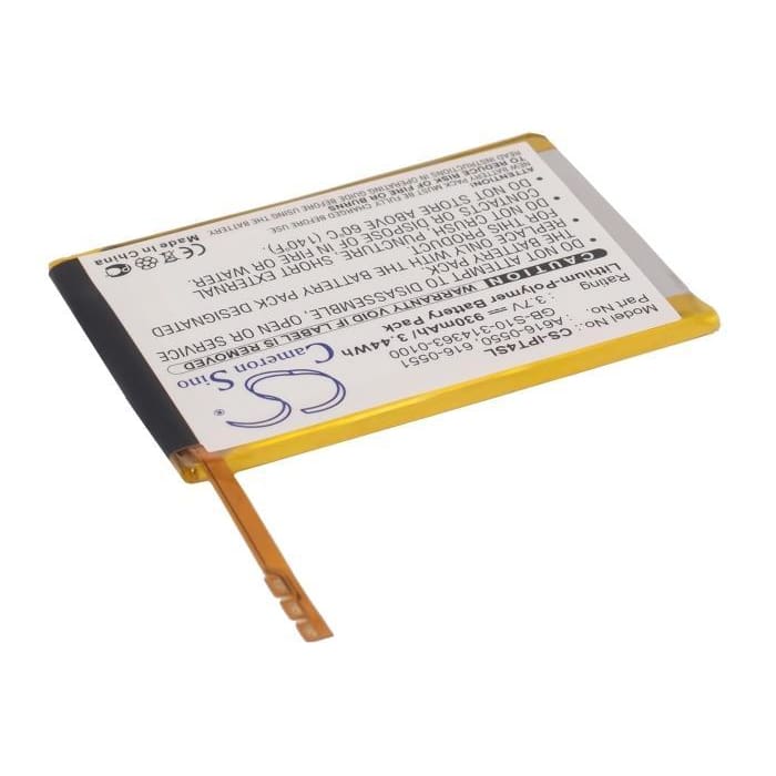 Premium Battery for Apple Ipod Touch 4th 3.7V, 930mAh - 3.44Wh