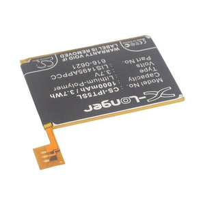 Premium Battery for Apple Ipod Touch 5, Ipod Touch 5th Generation 3.7V, 1000mAh - 3.70Wh