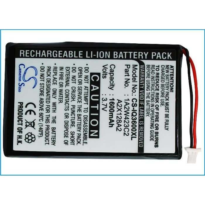 Premium Battery for Bti Gps-gar3200 3.7V, 1600mAh - 5.92Wh