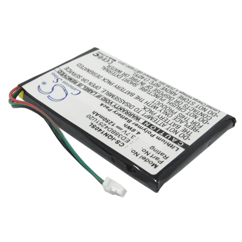 Premium Battery for Garmin Nuvi 1400, 1450, 1490LMT, 1490T, 1490T Pro 3.7V, 1250mAh - Li-Polymer