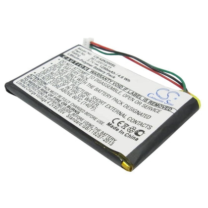 Premium Battery for Garmin Nuvi 200, Nuvi 200w, Nuvi 205 3.7V, 1250mAh - 4.63Wh