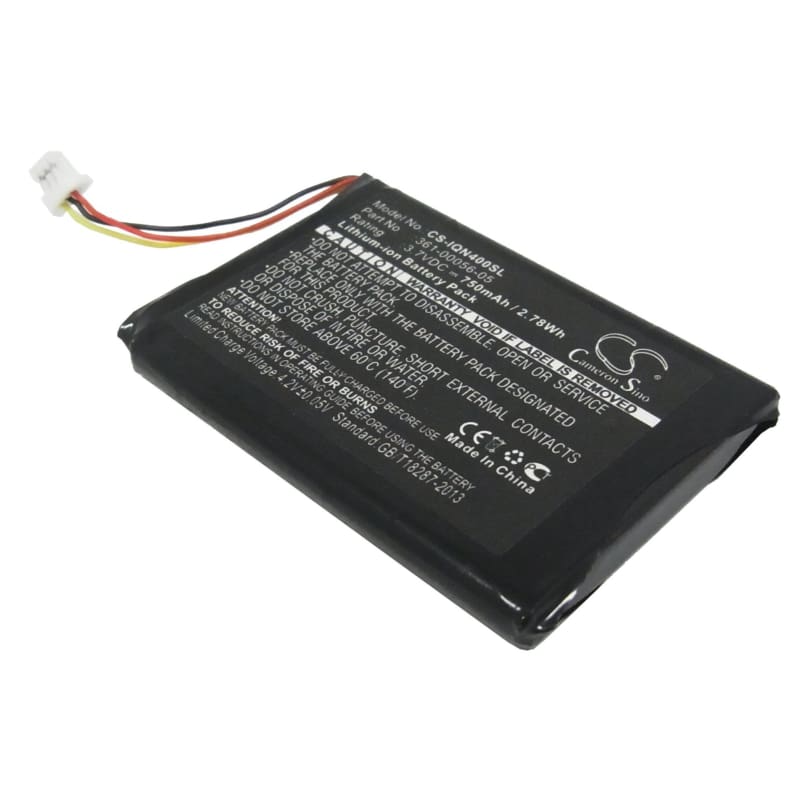 Premium Battery for Garmin Nuvi 40, Nuvi 40lm, Nuvi 52 3.7V, 750mAh - 2.78Wh
