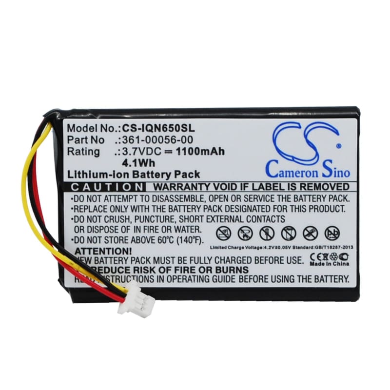 Premium Battery for Garmin Nuvi 44LM, Nuvi 65, Nuvi 68 3.7V, 1100mAh - 4.07Wh