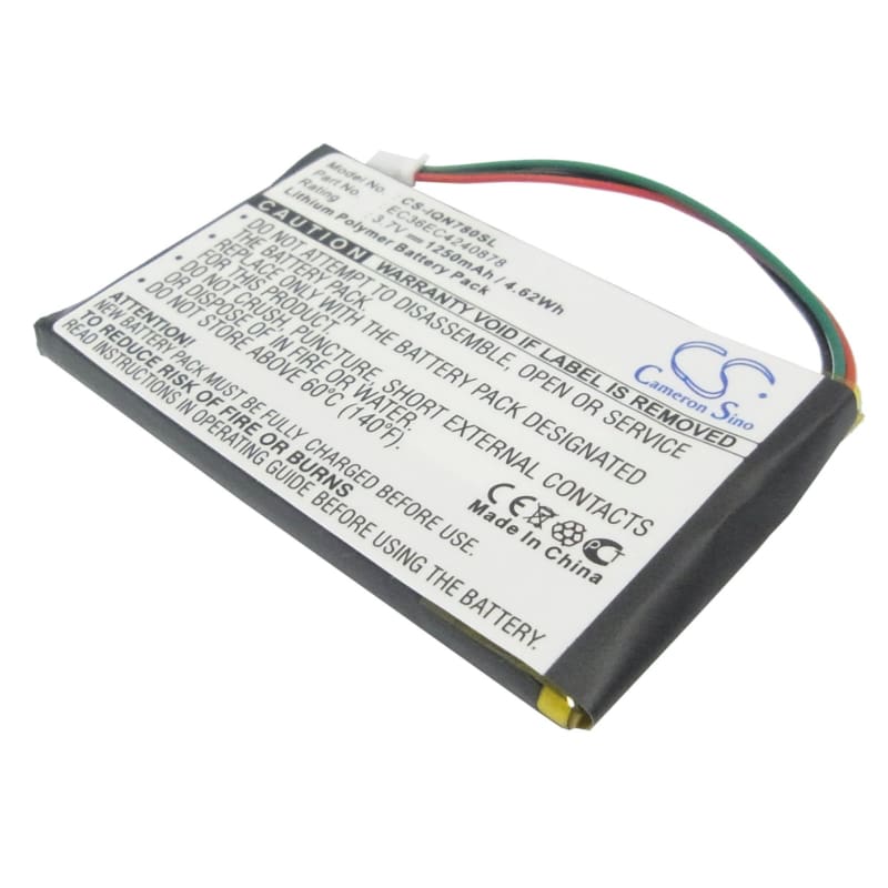 Premium Battery for Garmin Nuvi 780, Nuvi 780t, Nuvi 785 3.7V, 1250mAh - 4.63Wh