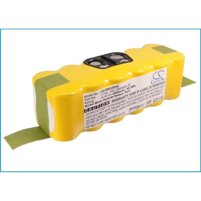 Premium Battery for Irobot Aps 500, Roomba 500, Roomba 510 14.4V, 3000mAh