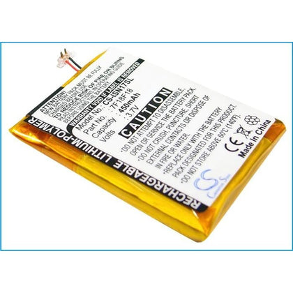 Premium Battery for Insignia Ns-4v17, Ns-4v17r, Ns-4v17b 3.7V, 450mAh - 1.67Wh