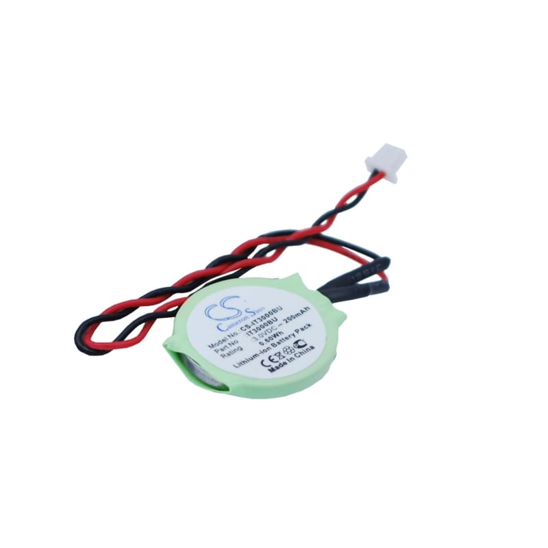 Premium Battery for Casio It3000, It3100, It3000m53e 3.0V, 200mAh - 0.60Wh