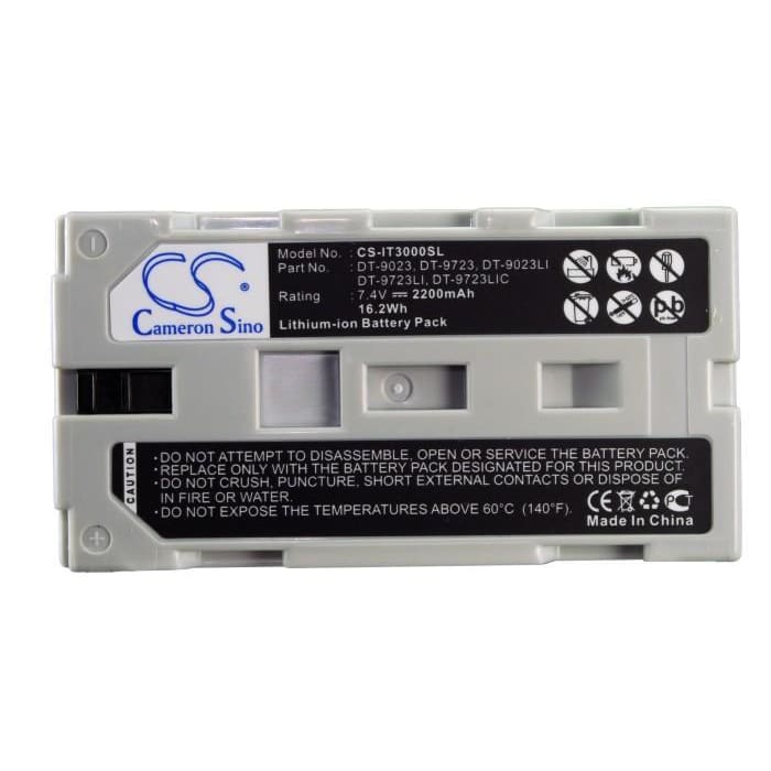 Premium Battery for Casio It3000, It2000, It-2000d30e 7.4V, 2200mAh - 16.28Wh