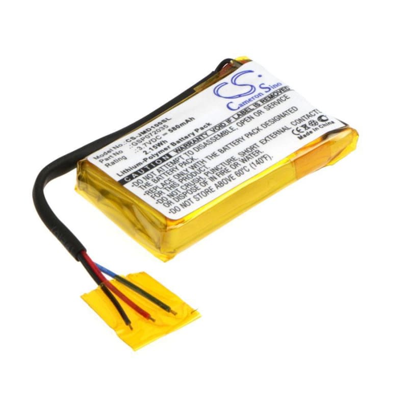 Premium Battery for Jbl, Go Ff, Jbl Go, Jblgoblk 3.7V, 580mAh - 2.15Wh
