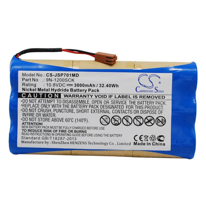 Premium Battery for Jms Ot-701, Infusion Pump Ot-701 10.8V, 3000mAh - 32.40Wh