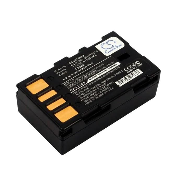 Premium Battery for Jvc Gz-x900, Gz-x900ek, Gz-x900u, Gz-ex575, 7.4V, 750mAh - 5.55Wh