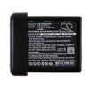 Premium Battery for Kenwood Tk-208, Tk-308, Th-22at 6.0V, 1000mAh - 6.00Wh