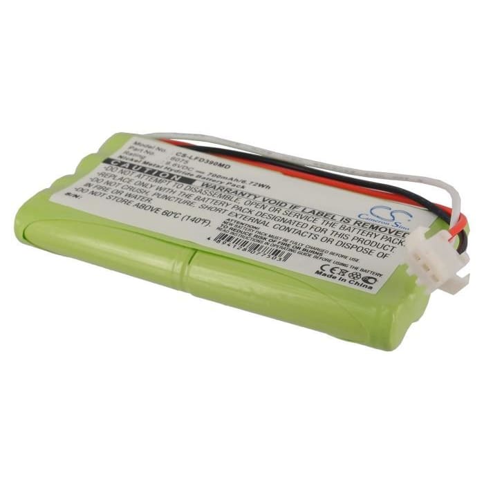 Premium Battery for Toitu Fd390 Doppler, Fd390 9.6V, 700mAh - 6.72Wh