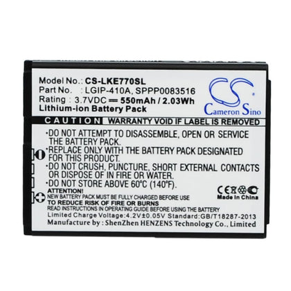 New Premium Mobile/SmartPhone Battery Replacements CS-LKE770SL