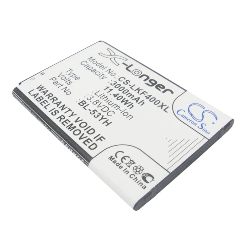 Battery for LG G3, AKA, D690 3.8V 3000mAh