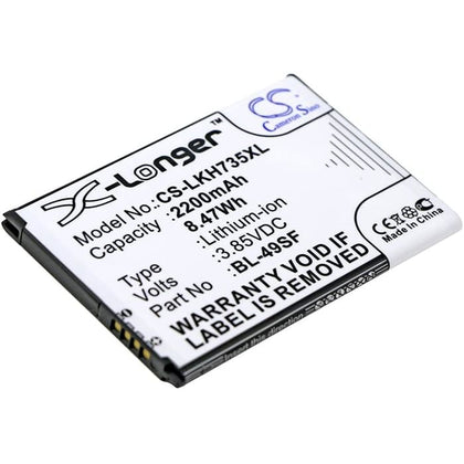 New Premium Mobile/SmartPhone Battery Replacements CS-LKH735XL