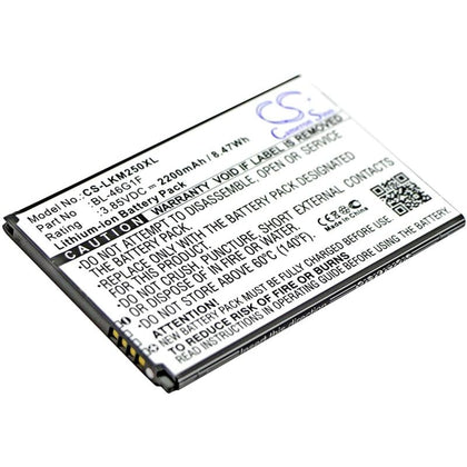 New Premium Mobile/SmartPhone Battery Replacements CS-LKM250XL